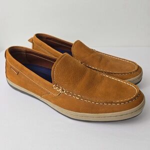 Cole Haan Claude Venetian Nubuck Loafer Slip-on C30993  Mens 10.5 British Tan